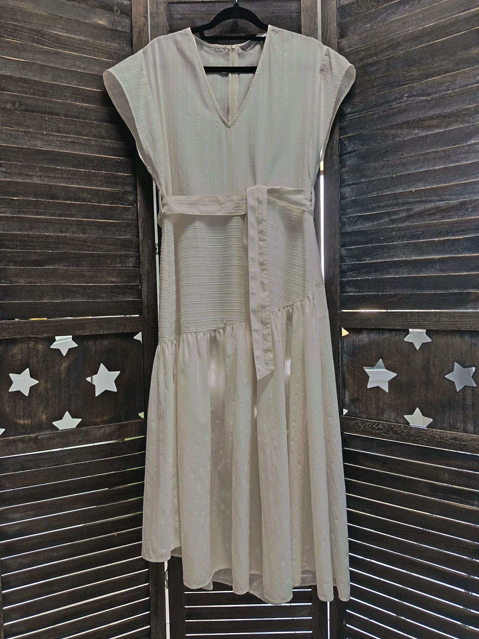 Vestido Volante Asimétrico ♡ ZARA * Talla L – photo 3